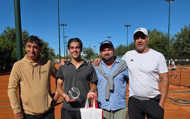 Bruno Temi, la promesa del tenis en La Providencia
