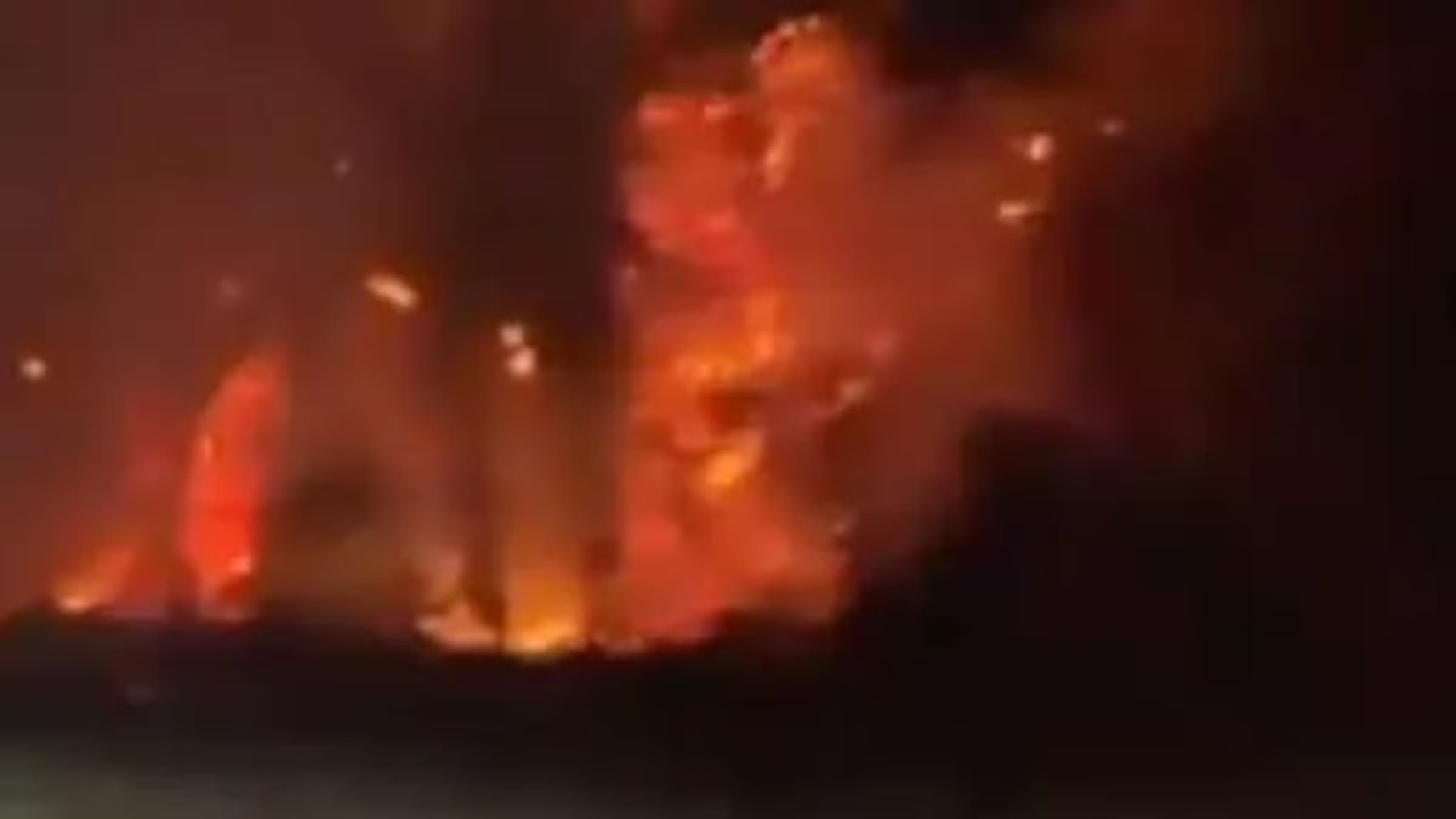 Incendio de campos: preocupa la cercanía al Centro Atómico de Ezeiza