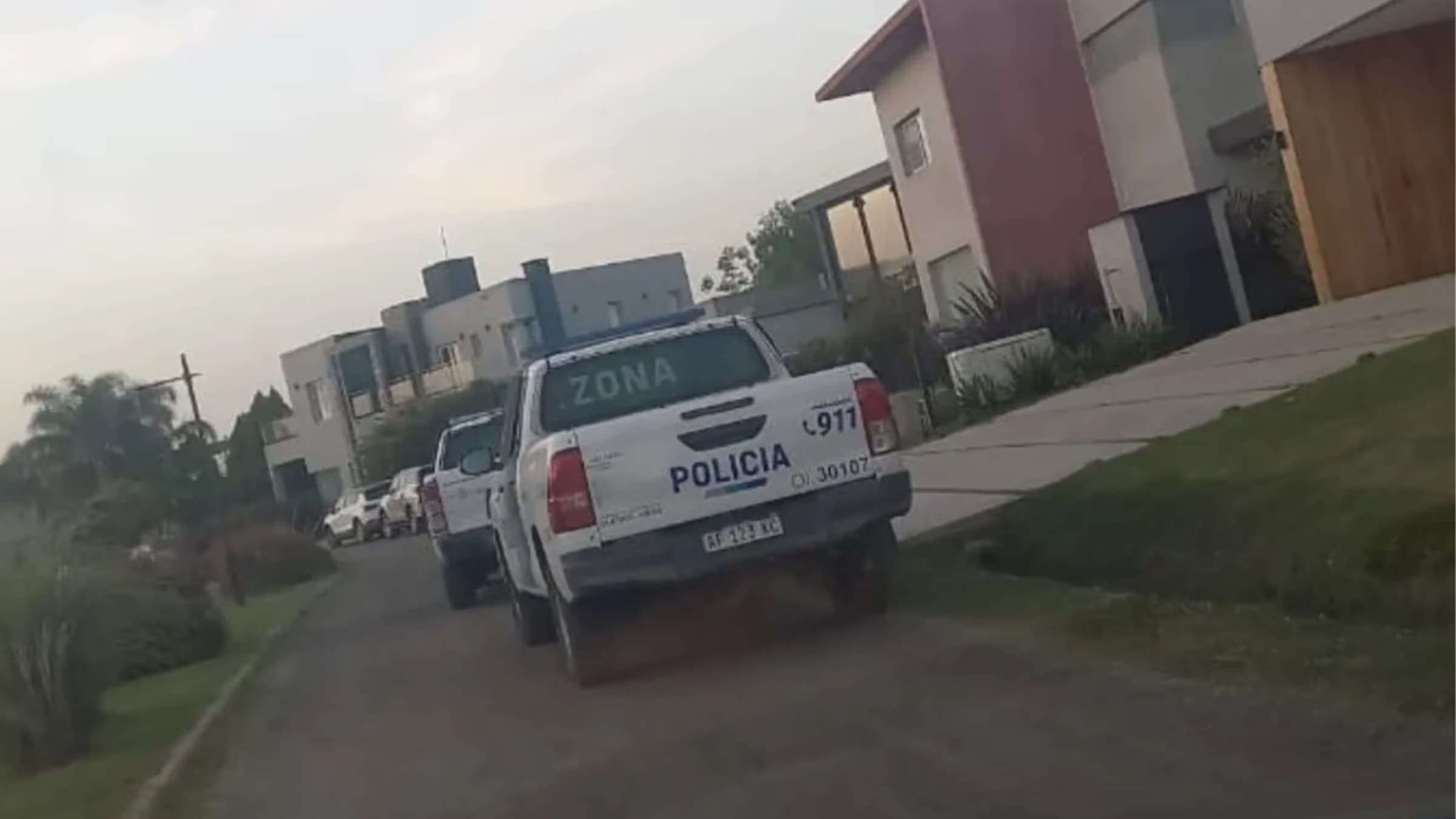 Allanaron una casa en el country Santa Rita